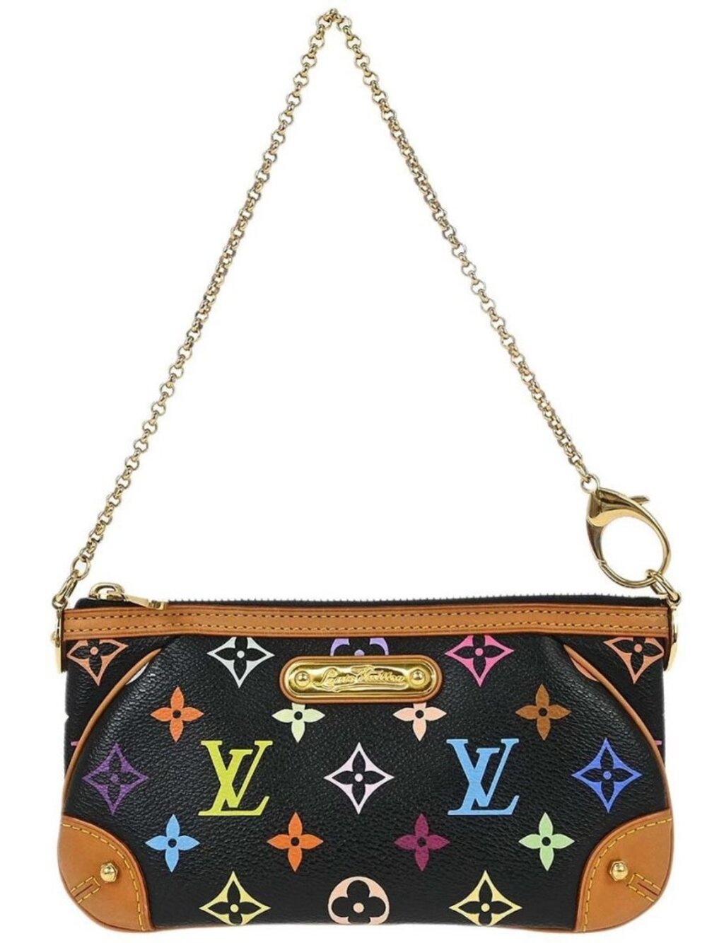Louis Vuitton Black Multicolor